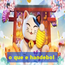 o que e handebol